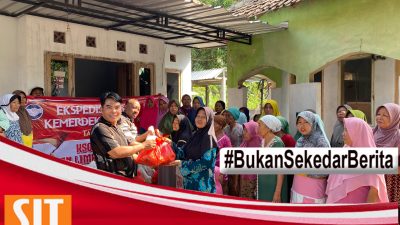 Syukuri Kemerdekaan, Pedagang Besi Tua Paiton Gelontorkan Ribuan Paket Sembako di HUT RI