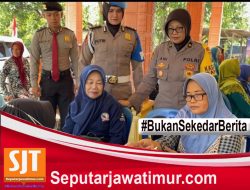 Polwan Polres Probolinggo Sambut HUT Polwan ke 76 dengan Bakti Kesehatan