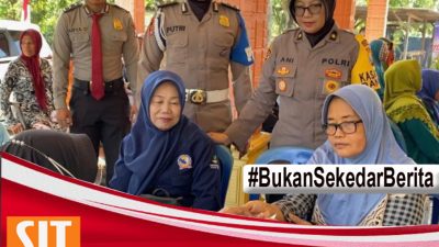 Polwan Polres Probolinggo Sambut HUT Polwan ke 76 dengan Bakti Kesehatan