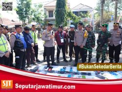 671 Personil Gabungan, Di Terjunkan Dalam   Laga Kandang Kedua Arema FC di Stadion Soepriadi Kota Blitar