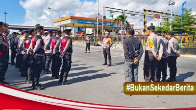 Polresta Banyuwangi Perketat Pengamanan Pelabuhan Ketapang Terkait Kegiatan Banser Di Bali