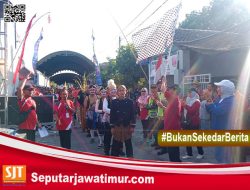 Diberangkatkan Bunda Mistiani Anggota DPRD Kota Kediri, Jalan Kreasi Tema Adat Jawa Diikuti Ribuan Warga