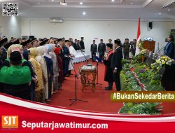 Pj Wali Kota Kediri Sampaikan Arahan Mendagri Saat Pengambilan Sumpah Jabatan DPRD Kota Kediri Masa Jabatan 2024-2029
