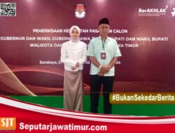 Dua Bacalon Walikota dan Wakilnya Test Kesehatan Sebelum Penetapan