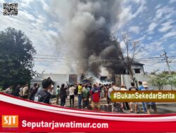 Kebakaran Gudang Plastik Ludeskan Seluruh Bangunan dan Rumah Warga