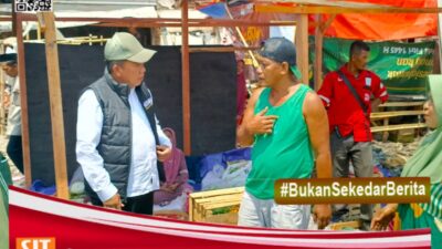 Gus Mujib Temui Korban Kebakaran Pasar, Pemerintah Perlu Evaluasi