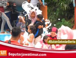 Foam Party Spektakuler Semarakkan Safari Water World Di The Grand Taman Safari Prigen