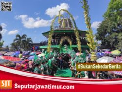 Tradisi Jamasan Gong Kiai Pradah . Pemkab Blitar Lestarikan Kearifan Lokal