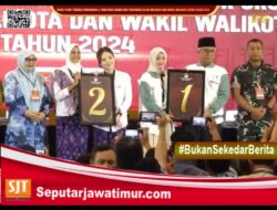 KPU Kota Kediri Gelar Rapat Pleno Pengudian Nomer Urut Paslon Walikota dan Wakil Walikota Kediri