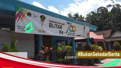 Jaga Netralitas . Bawaslu Blitar Himbau Turunkan Gambar Paslon Petahana