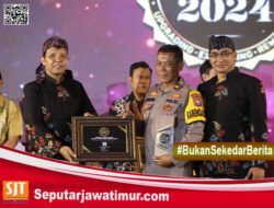Inspiratif, Kabag Ops Polres Kediri Kota Raih Penghargaan Jawa Pos Radar Kediri Award 2024