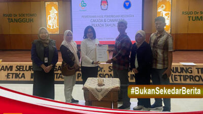 KPU Terima Berita Acara Hasil Pemeriksaan Kesehatan Bapaslon Wali Kota Kediri