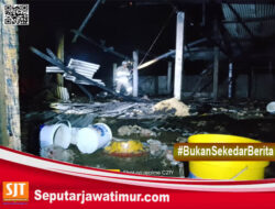 Kandang Ayam Di Blitar  Ludes Di Lalap Si Jago Merah