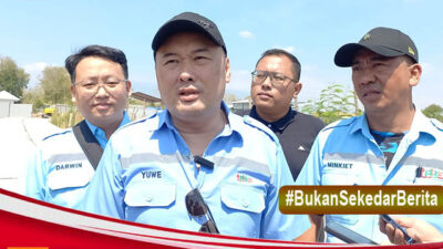 PT BJB II Bangun Jalan Beton Cor, Dongkrak Perekonomian Warga Dua Desa di Probolinggo