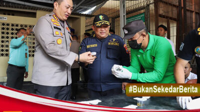 Gelar Tes Urine Mendadak terhadap Personil Polri