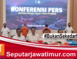 Dua WNA diamankan Kantor Imigrasi Kediri Karena Melanggar Hukum Keimigrasian