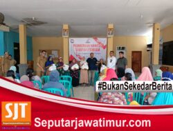 Pedagang Besi Tua Paiton Bagikan Ratusan Paket Sembako di Hari Sumpah Pemuda