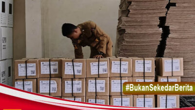 KPU Kota Blitar Segera Melipat Ribuan Surat Suara Pilgub Jatim