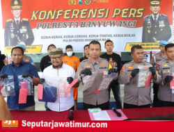 Kurang dari 24 Jam, Polresta Banyuwangi Amankan Pelaku Penjambretan Korban Wisatawan Belgia