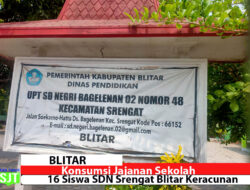 Konsumsi Jajanan Sekolah 16 Siswa SDN Srengat Blitar Keracunan