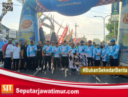 Ribuan Pegowes Meriahkan HUT TNI 79 di Kodim 0819 Pasuruan.