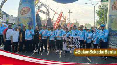 Ribuan Pegowes Meriahkan HUT TNI 79 di Kodim 0819 Pasuruan.