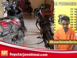 Polisi Di Banyuwangi Bekuk Dua Spesialis Pencurian Motor