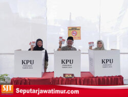 Jalan Kaki 200 Meter,Gus Haris  Beri Hak Pilihnya Di Tps 01