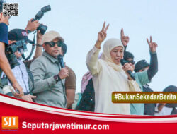 Sama – Sama Berada Di Nomor Urut 2. Khofifah – Gus Haris Kampanye bersama , Sapa Masyarakat Probolinggo