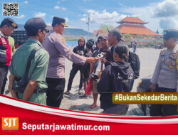 Polsek Gilimanuk Kembalikan Sejumlah Anak Punk Tanpa Identitas Ke Jawa