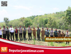 Dukung Asta Cita Polres Kediri Kota Manfaatkan Lahan Tidur di Pohrubuh Untuk Ketahanan Pangan Nasional