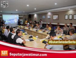 Sambut Nataru. Korlantas Polri Tinjau Kesiapan Pelabuhan Ketapang Banyuwangi