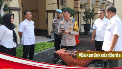 Cegah Judi Online, Ponsel Anggota Polres Kediri Kota di Periksa Mendadak