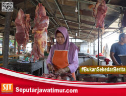 Gelar Sidak Pasar Tradisional Jelang Nataru, DKPP Kota Kediri Pastikan Semua Produk Hewani Penuhi Standar ASUH