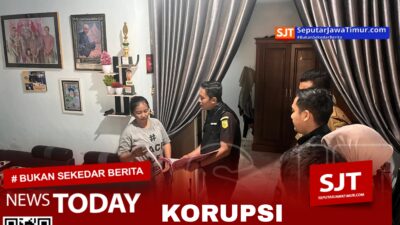 Terkait Korupsi Dana Hibah . Sebuah  Rumah Di Geledah Kejaksaan Negeri Probolinggo