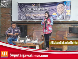 Komisi VIII DPR RI Dini Rahmania Reses Bersama Anggota PWI Probolinggo