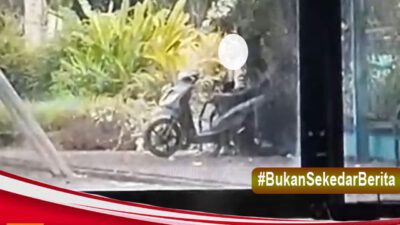 Dua Remaja Berbuat Mesum Di Parkiran Sasana Krida Kraksaan Pada Siang Bolong . Ini Langkah Satpol PP
