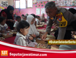 Wujudkan Asta Cita, Polres Probolinggo Bagikan Makanan Bergizi kepada Anak TK