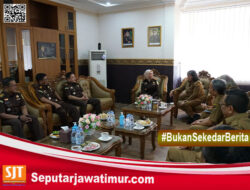 Pj Wali Kota Kediri Silaturahmi dan Pamitan Kepada Kepala Kejaksaan Negeri Kota Kediri