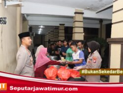 Polres Kediri Sahur Gratis Dengan Warga