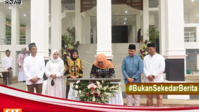 Wali Kota Kediri Dan Gubernur Jawa Timur Resmikan Masjid dan Auditorium SMAN 5 Taruna Brawijaya 