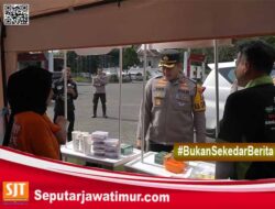 Kapolres Blitar Tinjau Pos PAM Selorejo dalam Rangka Operasi Ketupat Semeru 2025