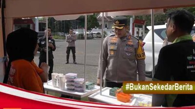Kapolres Blitar Tinjau Pos PAM Selorejo dalam Rangka Operasi Ketupat Semeru 2025