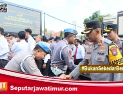 Kapolres Kediri Kota Gelar Halal Bihalal Bersama PJU dan Personel Polres Kediri Kota