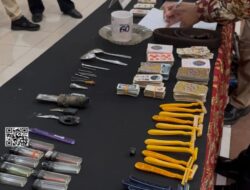 Zero Halinar Jadi Target, Lapas Kediri Gelar Operasi Penggeledahan Gabungan