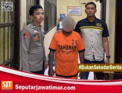 Polres Blitar Amankan Terduga Pelaku Pembacokan dalam Waktu Kurang dari 2×24 Jam