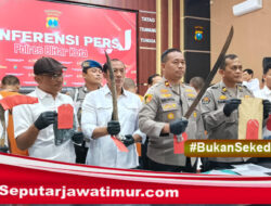 Polres Blitar Kota Gencar Berantas Kriminalitas, Belasan Tersangka Dibekuk