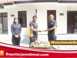 Potong Tumpeng Warnai Tasyakuran Bedah Rumah Dinas Pejabat Polres Kediri Kota