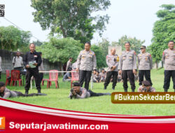 Polres Kediri Kota Gelar Latihan Menembak, Tingkatkan Kemampuan dan Kedisiplinan
