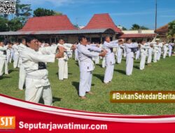 Polres Blitar Gelar Tes Beladiri Polri, 660 Personel Terlibat